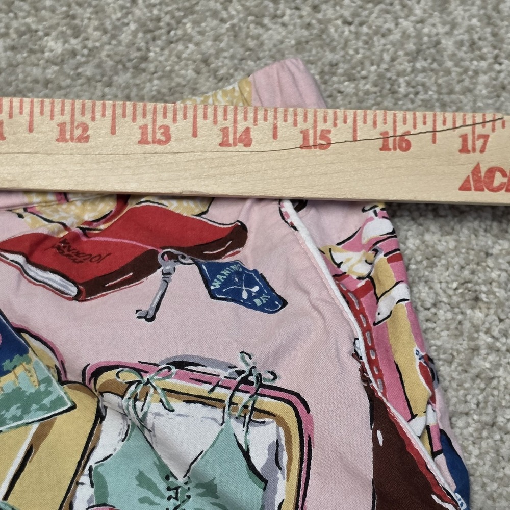Printfresh x Emily Henry Happy Place Pink Emotional Baggage Short PJ Set Sz M - Picture 13 of 14
